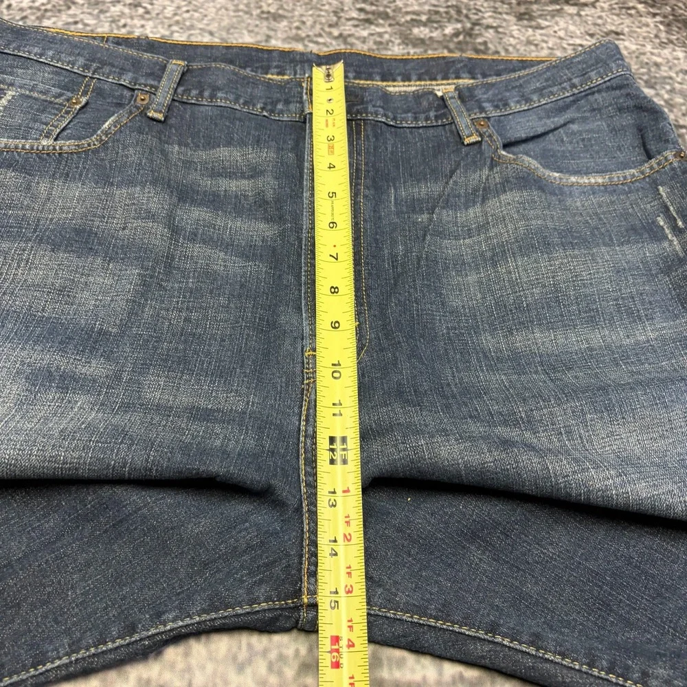 Levi's 569 Jorts Mens 42 Blue Baggy Wide Leg Grunge Skater Denim Shorts